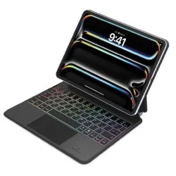Smartix Magnetic Backlit Keyboard with Trackpad for iPad Pro 11-inch M4 - Black